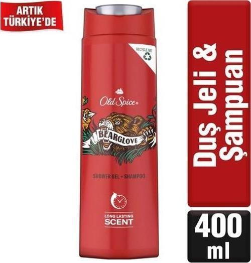 Duş Jeli & Şampuan 400 Ml Bearglove