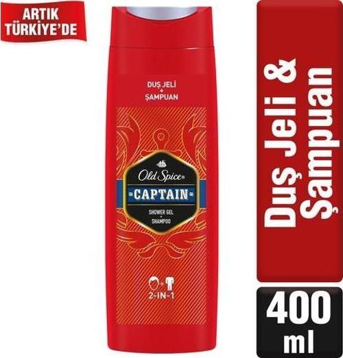 Duş Jeli & Şampuan 400 Ml Captain