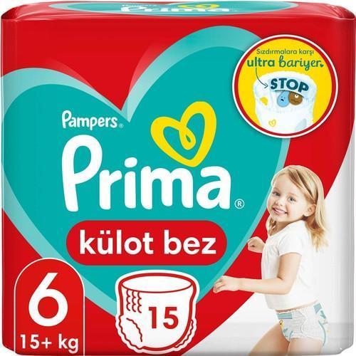 Külot Bebek Bezi 6 Beden 15 Adet Ekstra Large