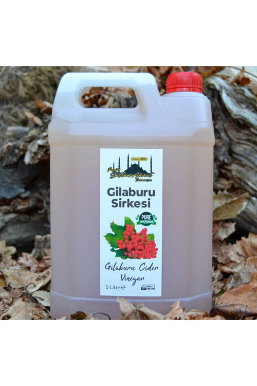 5 Lt Gilaburu Sirkesi Katkısız %100 Doğal El Yapımı