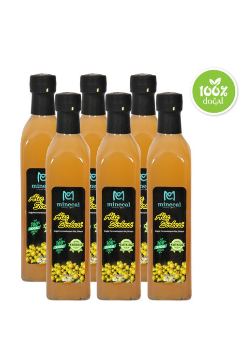 Doğal Fermente Alıç Sirkesi 6X500Ml