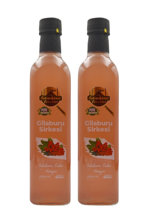 Gilaburu Sirkesi 2X500Ml (Özel Üretim)
