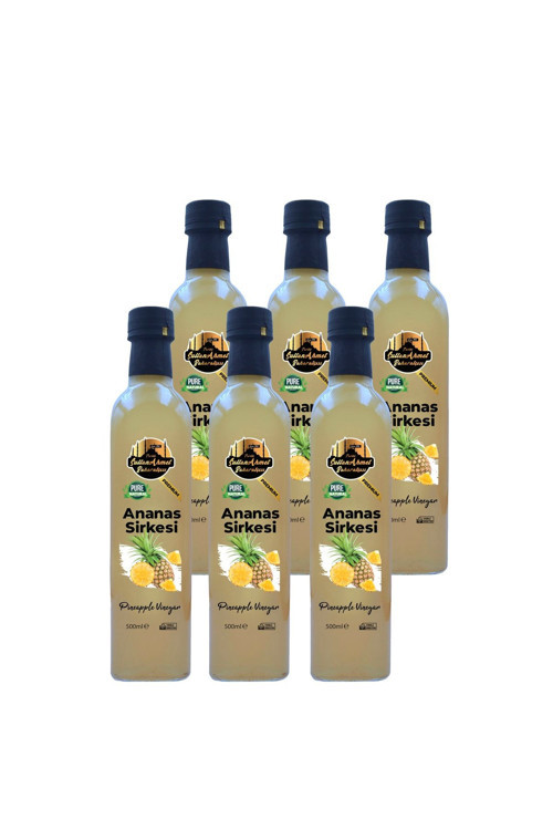Ananas Sirkesi 6X500Ml (Özel Üretim)