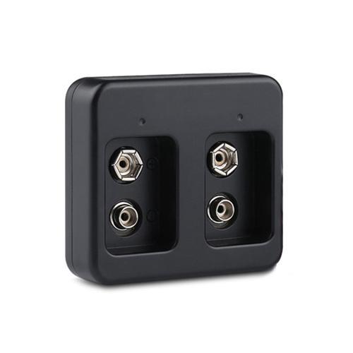 SİYAH 2X9 VOLT PİL ŞARJ CİHAZI 