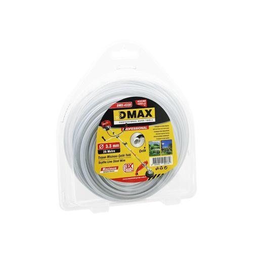 ÇELİK TELLİ YUVARLAK    3.3MM X 26MT  ÇİM BİÇME TIRPAN MİSİNASI 