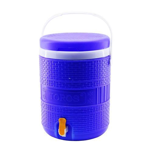 TOROS  20LT   YUVARLAK   TERMOS   MAVİ PLASTİK   MUSLUKLU - TAŞIMA KULPLU   BRKT-504217 