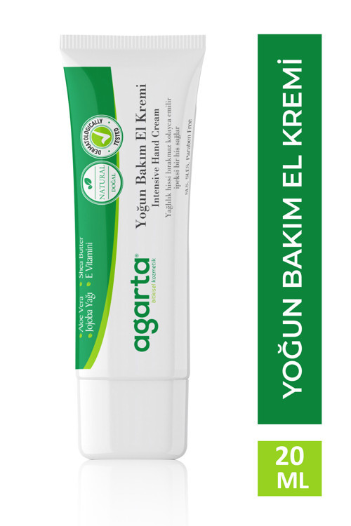 Doğal Nemlendirici Yoğun Bakım El Kremi 20 Ml