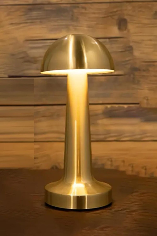 Storemax Gold Masa Lambası Dimmerli Şarjlı Dekoratif Dokunmatik