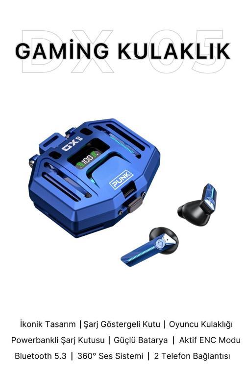 Dx-05 Gaming Oyuncu Kulaklığı 360° Ses/Anc Ios Ve Android Tüm Telefonlara Uyumlu Bluetooth Kulaklık
