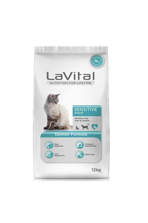 Sensitive Somonlu Yetişkin Kedi Maması 12 Kg