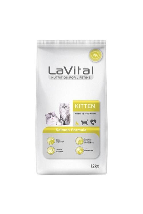 Kitten Somonlu Yavru Kedi Maması 12 Kg