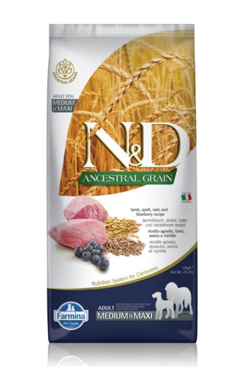 Nd Düşük Tahıllı Kuzu Etli Yaban Mersini Yetişkin Köpek Maması 12 Kg