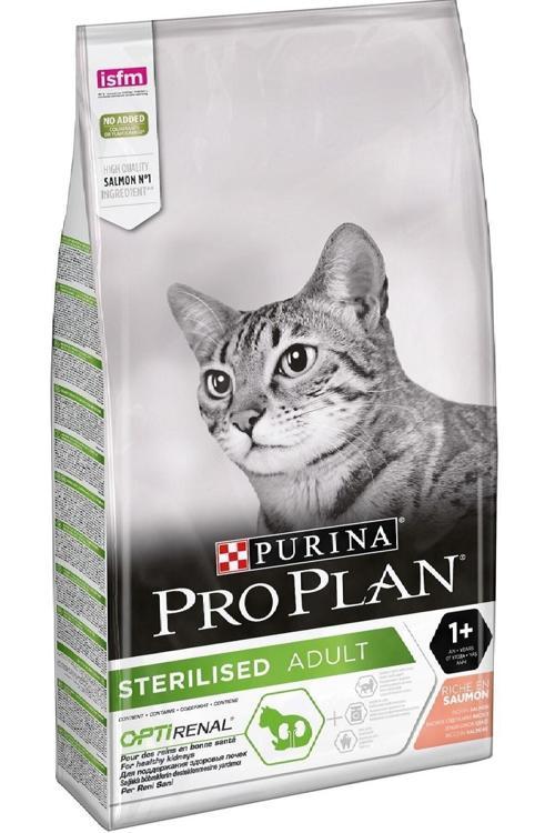 Proplan Sterilised Kısırlaştırılmış Somonlu Kedi Maması 10 Kg