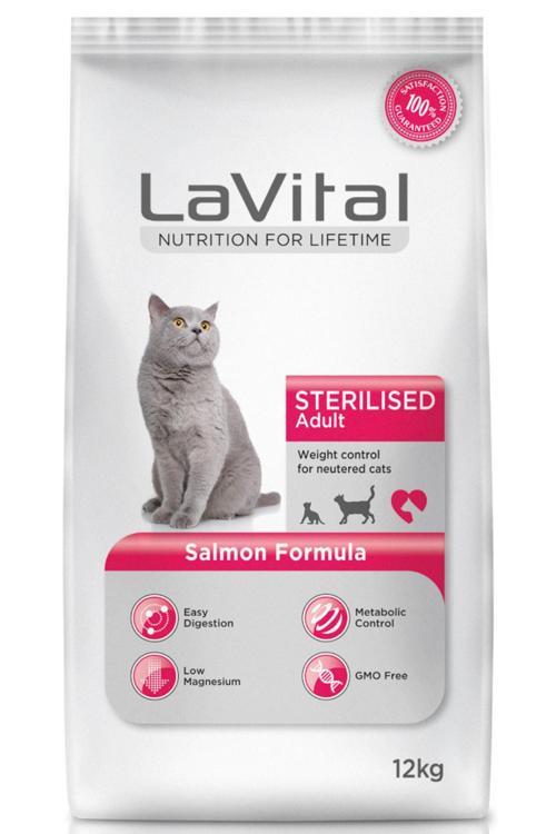 Sterilised Somonlu Kısırlaştırılmış Kedi Maması 12 Kg