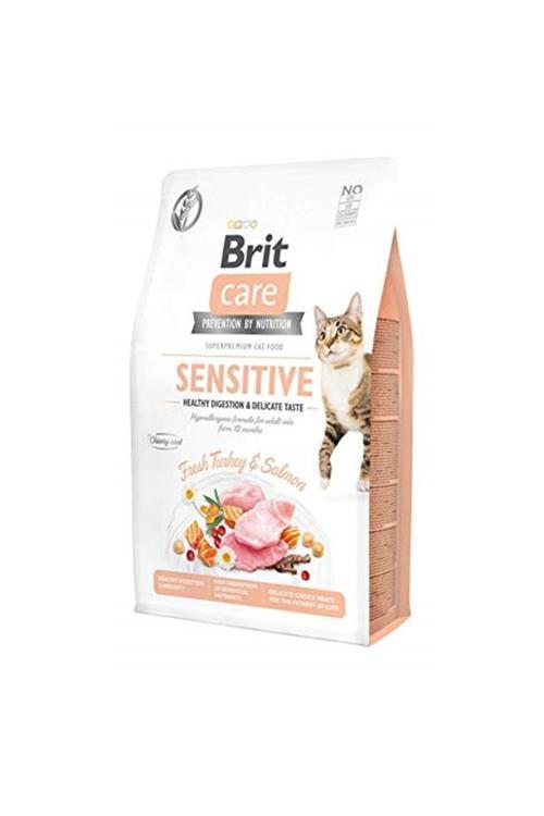 Care Grain Taze Hindili Ve Somonlu Tahılsız Kedi Maması 2 Kg