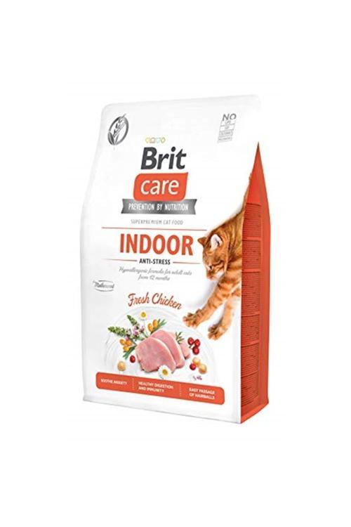 Grain Free Indoor Anti Stress Tavuklu Kedi Maması 2 Kg