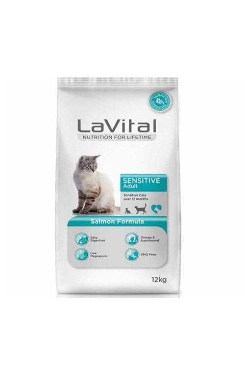 Sensitive Somonlu Yetişkin Kedi Maması 12 Kg