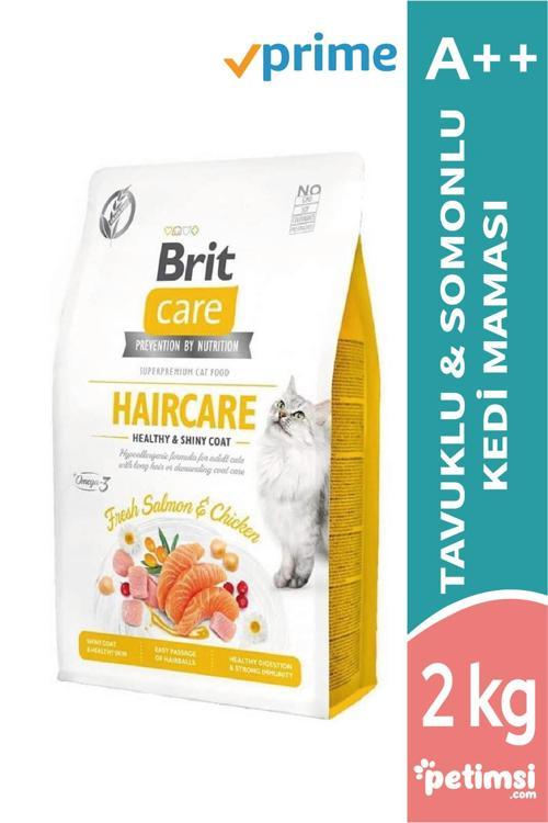 Haircare Hypo-allergenic Deri Ve Tüy Sağlığı Için Tahılsız Yetişkin Kedi Maması 2kg