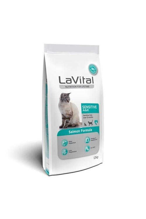 Sensitive Somonlu Yetişkin Kedi Maması 12 Kg