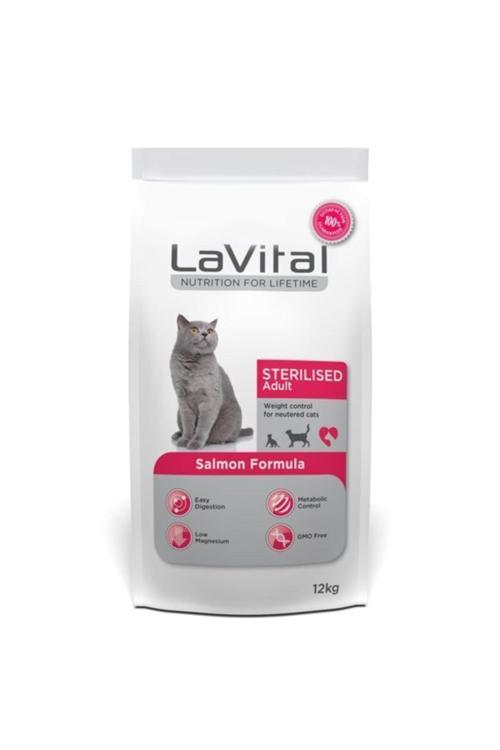 Sterilised Somonlu Kısırlaştırılmış Kedi Maması 12 Kg