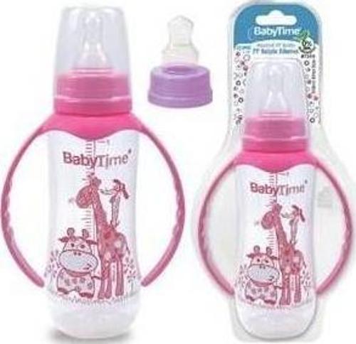 Silikon Damak Uçlu Kulplu Pp Biberon - 250 Ml