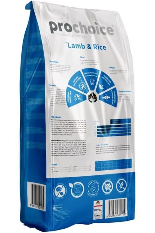 Pro Choice Proderma Lamb Kuzu Etli Köpek Maması 18 Kg