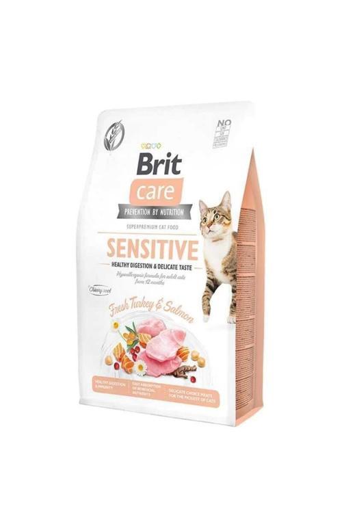 Care Grain Taze Hindili Ve Somonlu Tahılsız Kedi Maması 2 Kg