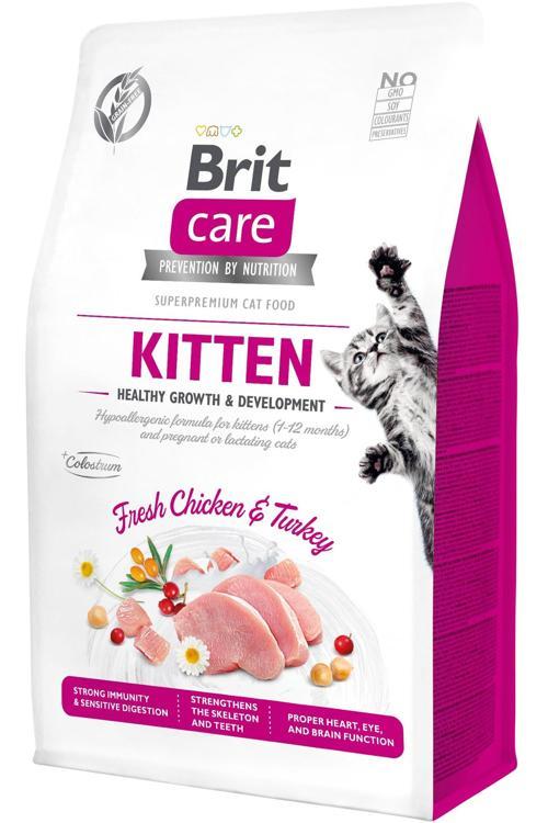 Care Kitten Tahılsız Taze Tavuk Etli Yavru Kedi Maması 2 Kg