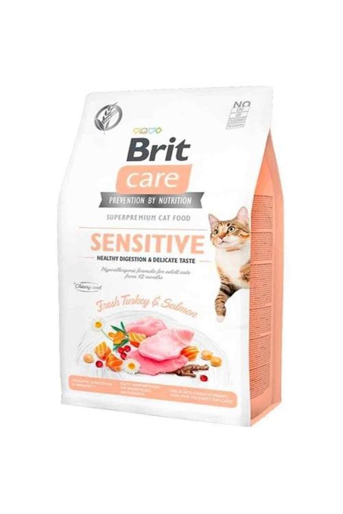 Care Grain Taze Hindili Ve Somonlu Tahılsız Kedi Maması 2 Kg