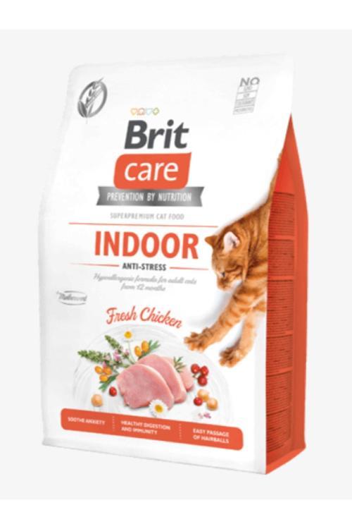 Grain Free Indoor Anti Stress Tavuklu Kedi Maması 2 Kg
