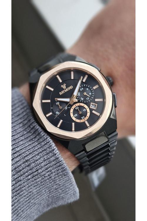 Rym-81654 Erkek Kol Saati - Paslanmaz Çelik Kasa Ve Kordon - 2 Yıl Garanti