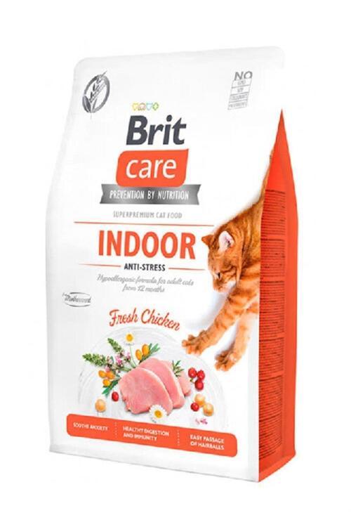 Grain Free Indoor Anti Stress Tavuklu Kedi Maması 2 Kg