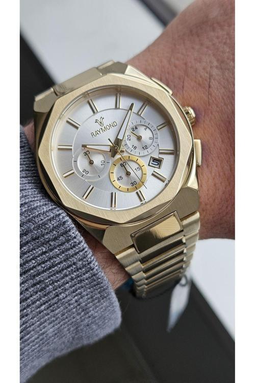 Rym-81654 Erkek Kol Saati - Paslanmaz Çelik Kasa Ve Kordon - 2 Yıl Garanti