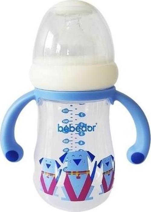 Geniş Ağızlı Kulplu Pp Biberon 240 Ml 99322