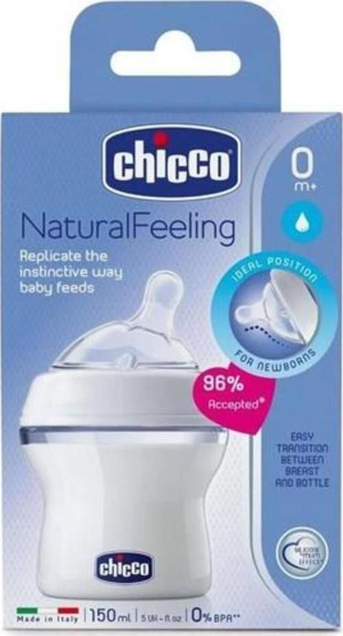 Natural Feeling Silikon Emzikli Pp Biberon 150 Ml 0+ Ay