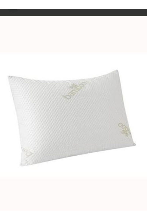 Bambu Kumaş Boncuk Elyaf Dolgulu Bebek Yastık, Bebek Yastığı 35X45 1 Adet