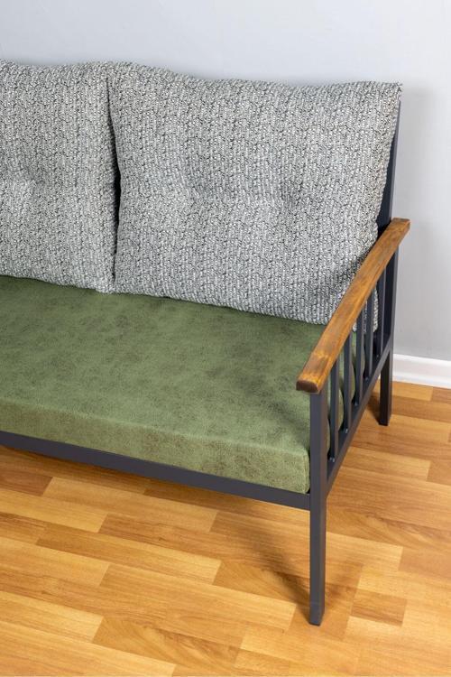 Bankk Minderi Iç Ve Dış Mekan Oturma Minderi Uzun Moltuk Minderi 100X45X8 Yeşil