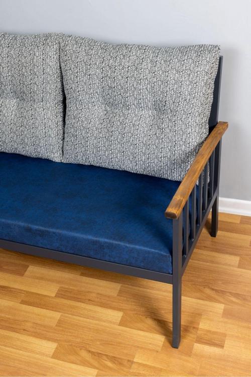 Bank Minderi İç Ve Dış Mekan Oturma Minderi Su İtici Güneş Dayanımlı Kumaş 100X45X8