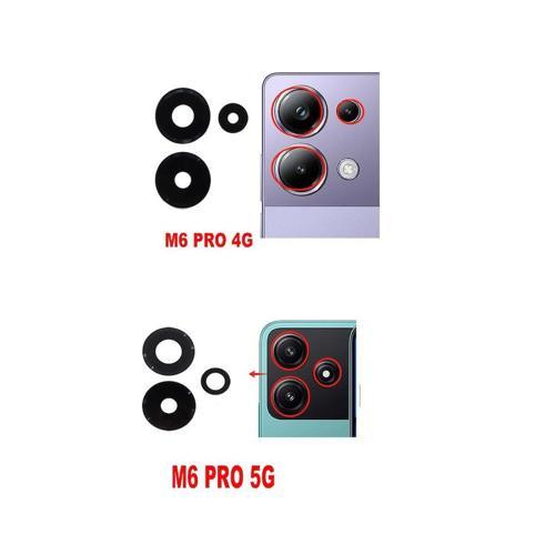Poco M6 Pro 4G İle Uyumlu Kamera Camı İthal Set