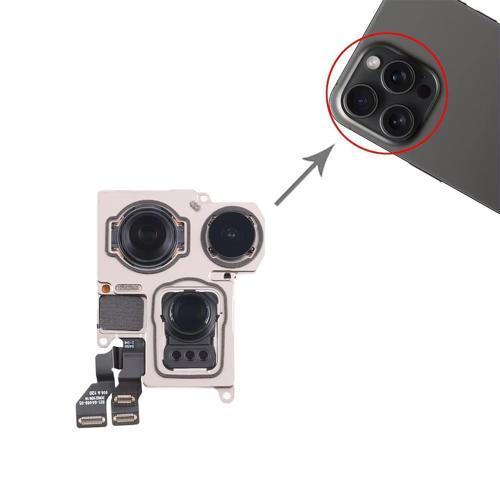 Apple İphone 15 Pro Max İle Uyumlu Arka Kamera İthal Set