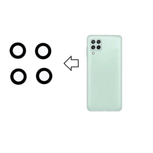 Samsung Galaxy M33 5G M336b İle Uyumlu Kamera Camı İthal Set