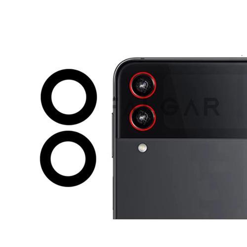 Samsung Galaxy Z Flip 5 İle Uyumlu Kamera Camı İthal Tekli Set SM-F731