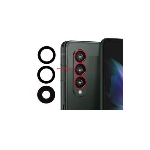 Samsung Galaxy Z Fold 3 İle Uyumlu Kamera Camı İthal Set F926U