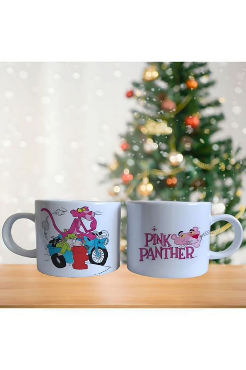 Pembe Panter Porselen Fincan / Kupa -mug