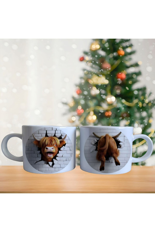 Popolu öküz Porselen Fincan / Kupa -mug