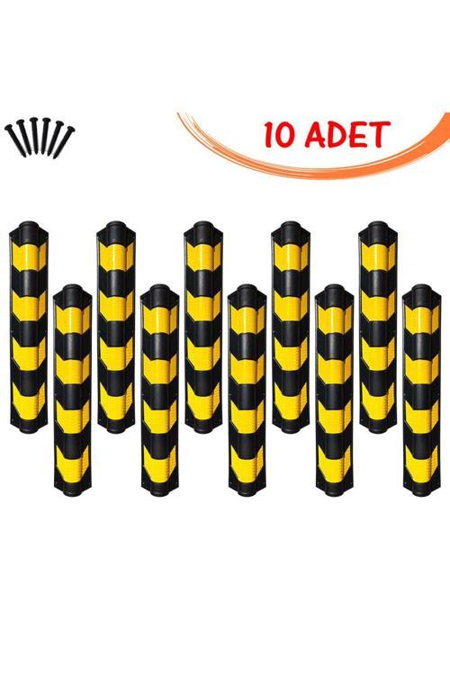 Kauçuk Otopark Köşe Kolon Koruyucu Stoper 10 Adet