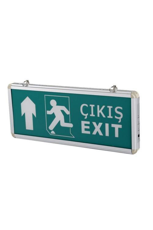 Ct-9166 Exit Şarjlı Ledli Acil Çıkış Armatürü Yazılı
