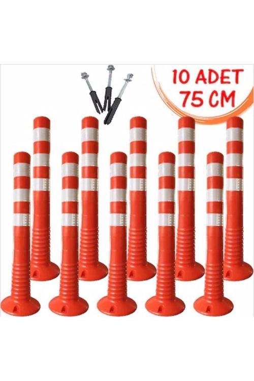 Plastik Otopark Trafik Yol Delinatörü 75 Cm