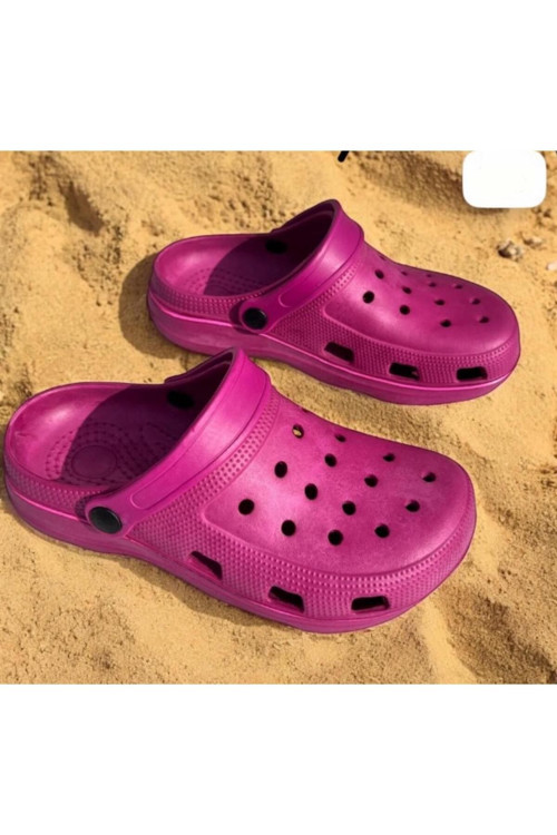 Vişne Rahat Ve Hafif Suya Dayanıklı Eva Sandalet Terlik