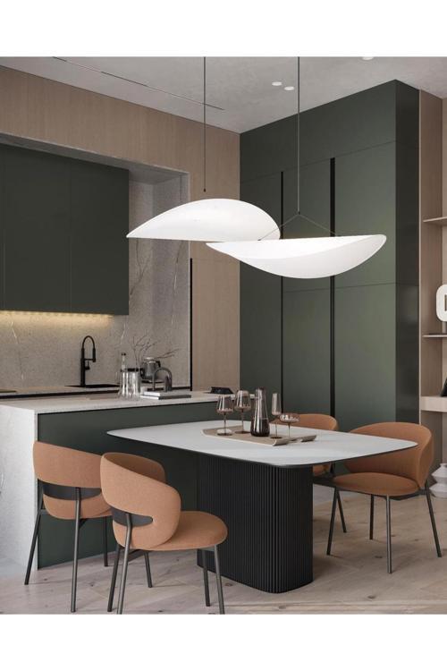 Yeni Trend Dikdörtgen Kenar Açılı Motifli Masa 130 cmx80 cm